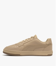 baskets homme unies dessus perfore caven 2.0 - puma beige baskets pumaE524001_3