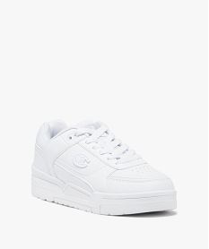 baskets basses unies look retro homme - champion rebound heritage blanc chineE524401_2