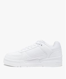 baskets basses unies look retro homme - champion rebound heritage blanc chineE524401_3