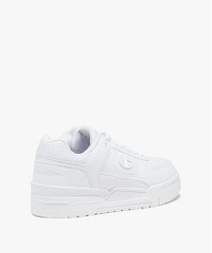 baskets basses unies look retro homme - champion rebound heritage blanc chineE524401_4