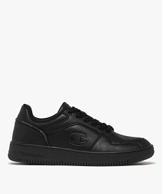 GEMO Baskets homme unies à lacets Rebound - Champion USA Noir