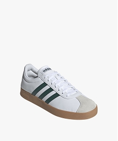 baskets homme a semelle caoutchouc et a bandes contrastantes - adidas blanc baskets adidasE525501_2