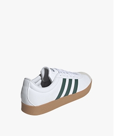 baskets homme a semelle caoutchouc et a bandes contrastantes - adidas blanc baskets adidasE525501_3