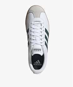 baskets homme a semelle caoutchouc et a bandes contrastantes - adidas blanc baskets adidasE525501_4