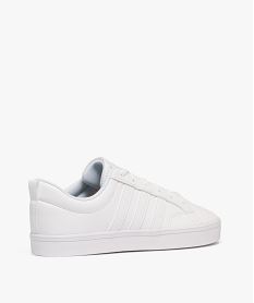 baskets homme unies a lacets languette en mesh vs pace - adidas blanc chine baskets adidasE525701_4