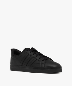 baskets homme unies a lacets languette en mesh - adidas noirE525801_2