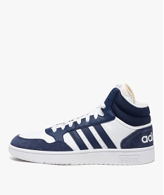 baskets homme mid-cut hoops a lacets - adidas blanc baskets adidasE526001_1
