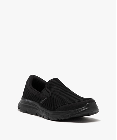 baskets slip-on en mesh homme - skechers noirE526101_2