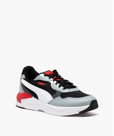 baskets homme en mesh contraste et a lacets style running - puma blanc baskets et tennisE526601_2