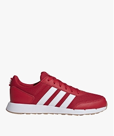 baskets homme en mesh style running avec bandes contrastantes - adidas rouge baskets adidasE528201_1