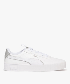 baskets femme a semelle epaisse rainuree - puma blanc baskets pumaE530301_1