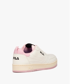 baskets femme unie a details colores avec semelle epaisse - fila beige baskets et tennisE530401_4