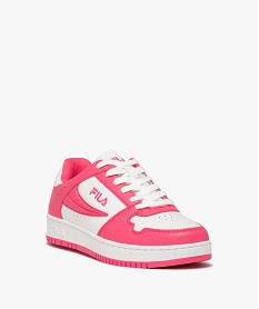baskets femme unies avec details en relief - fila blanc chine baskets et tennisE530601_2