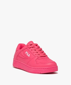 baskets femme unies avec details en relief - fila rose baskets et tennisE530701_2