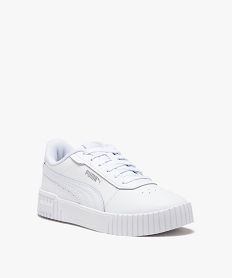 baskets femme unie avec semelle epaisse a rainures - puma blanc baskets pumaE530801_2