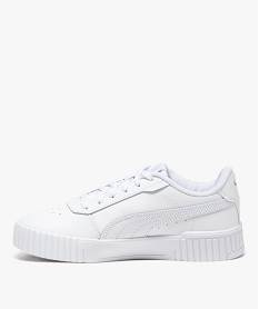 baskets femme unie avec semelle epaisse a rainures - puma blanc baskets pumaE530801_3