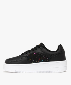 baskets femme a semelle plateforme rebound pf – champion noir vif baskets compenseesE531501_3