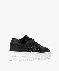 baskets femme a semelle plateforme rebound pf – champion noir vif baskets compenseesE531501_4