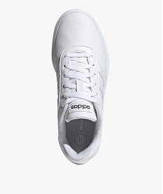 baskets femme a semelle plateforme et a bandes brillantes - adidas blanc baskets compenseesE531901_4