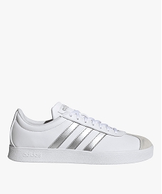 baskets femme contrastees avec bandes laterales - adidas blanc baskets adidasE532301_1