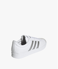 baskets femme contrastees avec bandes laterales - adidas blancE532301_3