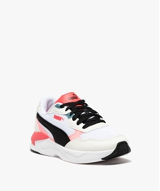baskets femme en mesh contraste et a lacets style running - puma blanc baskets et tennisE533501_2