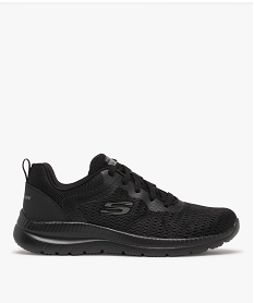 baskets femme en mesh uni a semelle amortissante - skechers noir baskets skechersE533701_1