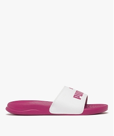 GEMO Mules de piscine femme détail métallisé - Puma Rose