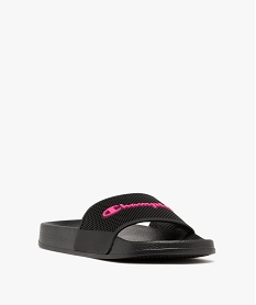 mules de piscine femme a bandeau ajoure - champion usa noirE534901_2