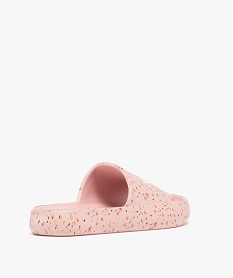 mules de piscine femme tachetees a semelle arrondie confort - champion usa roseE535001_4