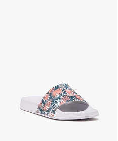 mules femme a bandeau imprime tropical - kappa imprimeE535201_2