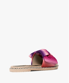 mules de piscine femme a bride foulard drapee multicoloreE535601_4