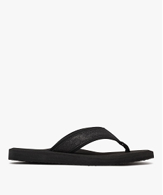 tongs femme legeres a brides pailletees - isotoner noir tongsE536101_1