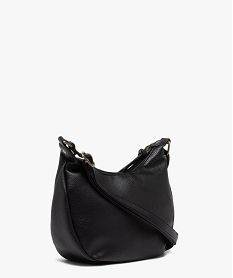 sac bandouliere compact avec detail dentelle femme noir standard sacs bandouliereE545101_2