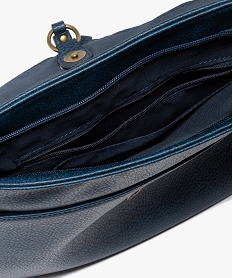 sac besace avec rabat fleuri facon dentelle femme bleu standard sacs bandouliereE545301_3