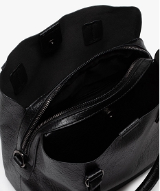 sac porte main effet veine femme noir standard sacs bandouliereE545501_3