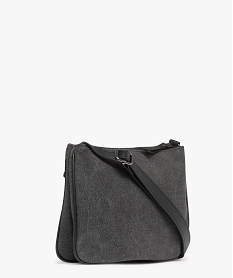 sac besace compact avec perles et strass femme noir standard sacs bandouliereE548501_2