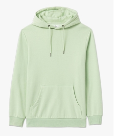 sweat a capuche interieur molletonne homme vertE552001_4