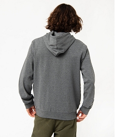 sweat a capuche imprime homme - one piece gris sweatsE552801_3