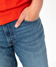 jean homme coupe regular coloris delave gris jeans delavesE555501_2