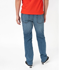jean homme coupe regular coloris delave gris jeans delavesE555501_3