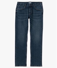 jean homme coupe regular coloris delave bleu jeans regularE555601_4