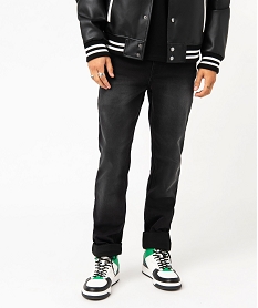 jean stretch coupe slim homme noir standard jeansE555901_2