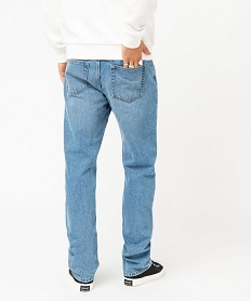 jean coupe regular legerement delave homme gris jeans delavesE556301_3