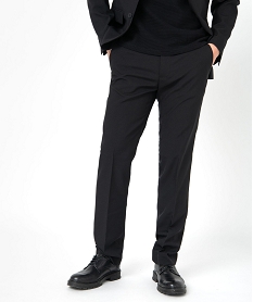 pantalon de costume droit homme noirE560501_1
