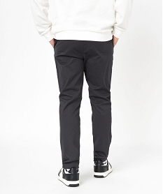 pantalon chino coupe slim en coton stretch homme grisE560801_1