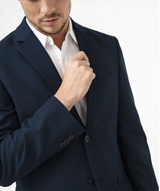 veste de costume fermeture 2 boutons homme bleu vesteE562001_2