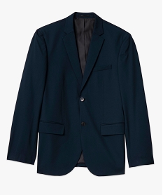 veste de costume fermeture 2 boutons homme bleu vesteE562001_4