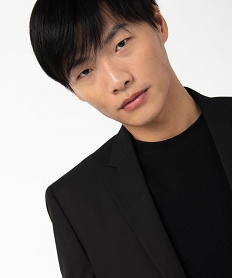 veste de costume fermeture 2 boutons homme noir vesteE562101_2