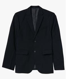 veste de costume droite 2 boutons homme noir standard vesteE562801_4